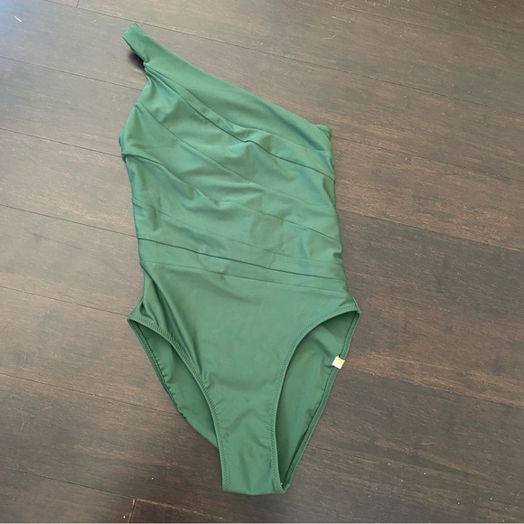 Summersalt NWOT The Sidestroke Swimsuit - Olive, 0 - Picture 3 of 7